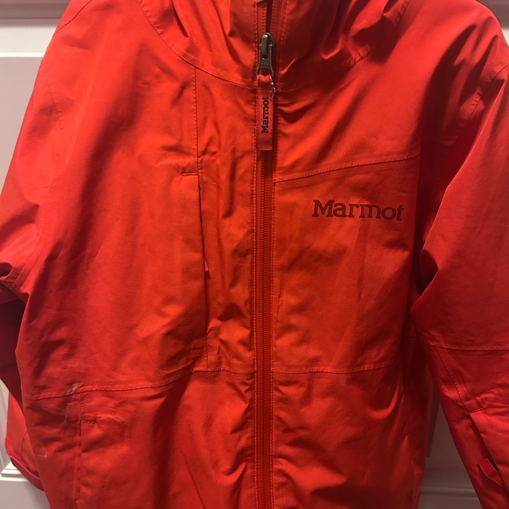 Marmot Kids Lightray Red Ski Jacket Small